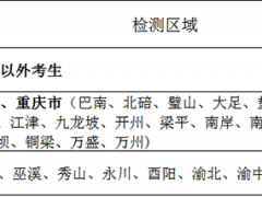 四川省、重慶市2020年度空軍招飛定選檢測(cè)安排