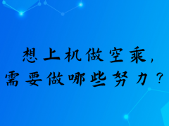 想上機(jī)做空乘，需要做哪些努力？